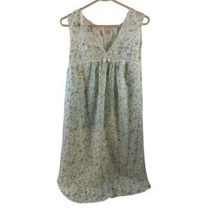 Carriage court cottage core blue gown large USA